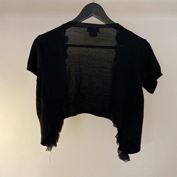 Cropped Short Sleeve Fairy Ballet Core Cardigan - Picture 5 of 6